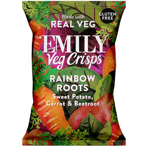 Emily Veg Crisps  Rainbow Roots  12x30g Food & Groceries JA8624