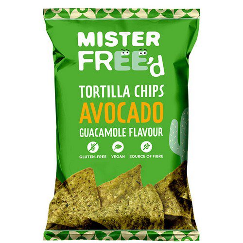 Mister Freed Tortilla Chips  Avocado  12x40g Food & Groceries JA8636