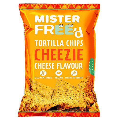 Mister Freed Tortilla Chips  Vegan Cheese  12x40g Food & Groceries JA8638