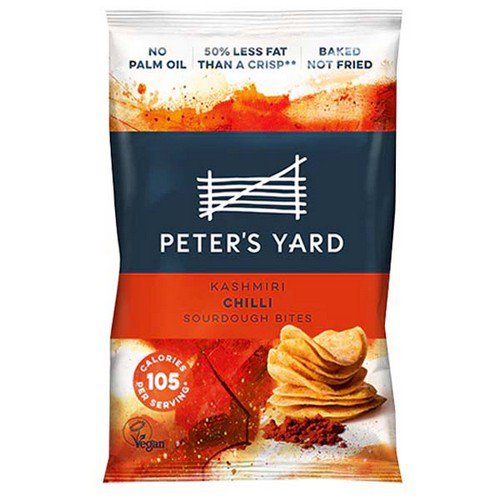 Peters Yard  Sourdough Bites  Kashmiri Chilli - 12x24g Food & Groceries JA8639
