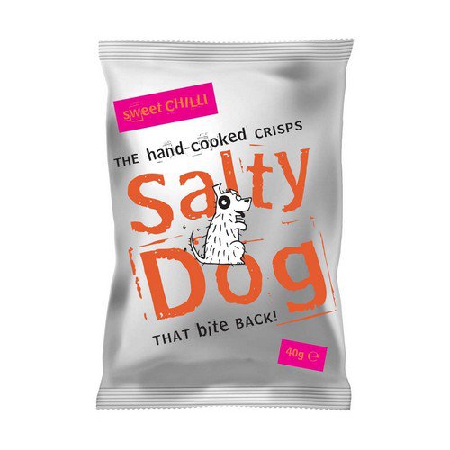 Salty Dog Crisps  Sweet Chilli  30x40g Food & Groceries JA8658