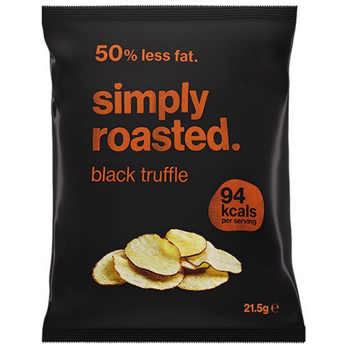 Simply Roasted Crisps  Black Truffle  24x21.5g Food & Groceries JA8666