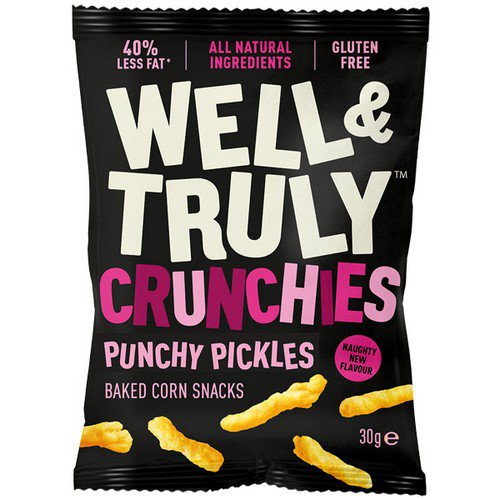 Well & Truly Crunchies  Punchy Pickles  10x30g Food & Groceries JA8675