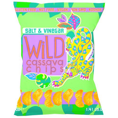 Wild Cassava Chips  Salt & Vinegar  12x40g