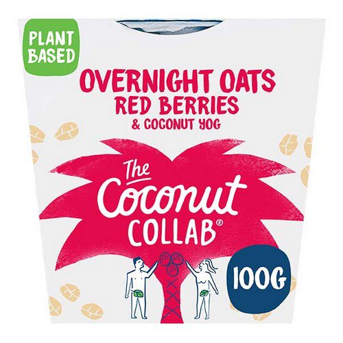 Coconut Collaborative Overnight Oats Red Berries & Coconut Yog 6x100g