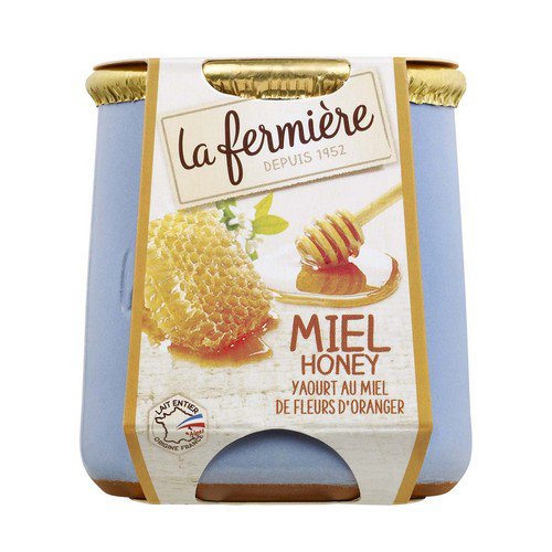 La Fermiere  Honey Yoghurt  6x140g