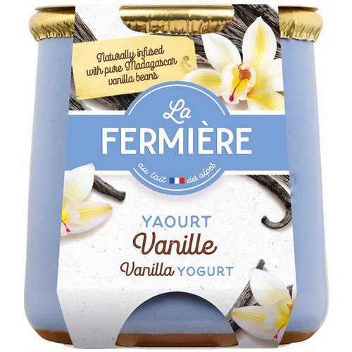La Fermiere  Vanilla Yoghurt  6x140g