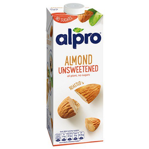 Alpro  Unsweetened Almond Drink  1x1L Cold Drinks JA8718