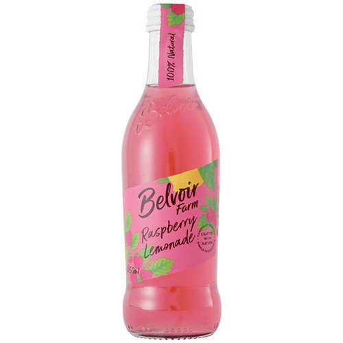 Belvoir Presse  Raspberry Lemonade  12x250ml Glass Cold Drinks JA8729