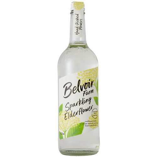 Belvoir Presse 75Cl  Elderflower  6x75Cl Glass Cold Drinks JA8730