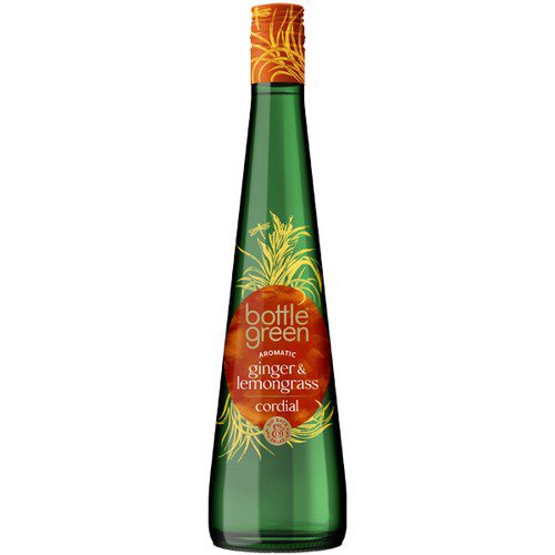 Bottlegreen  Cordial  Ginger & Lemongrass - 6x500ml Glass Cold Drinks JA8738