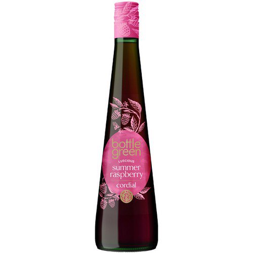 Bottlegreen  Cordial  Summer Raspberry - 6x500ml Glass Cold Drinks JA8740