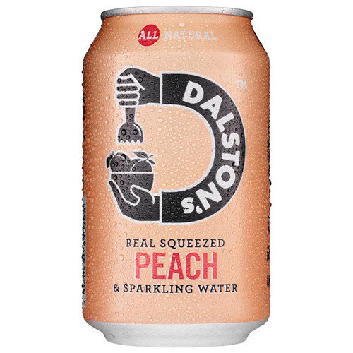 Dalston's  Real Squeezed Peach Soda  24x330ml Cold Drinks JA8747