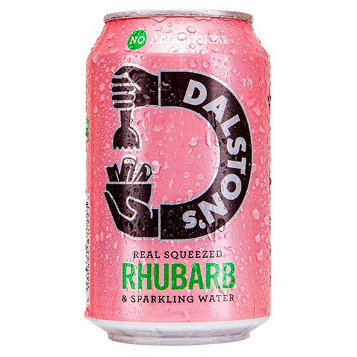 Dalston's  Real Squeezed Rhubarb  24x330ml