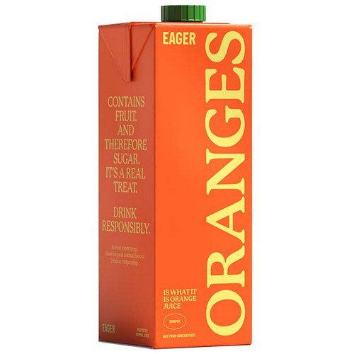 Eager Juice  Smooth Orange  8x1L