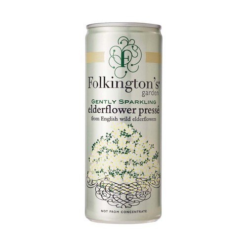Folkingtons Cans  Elderflower  12x250ml