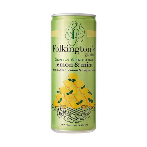Folkingtons Cans  Lemon & Mint  12x250ml Cold Drinks JA8799