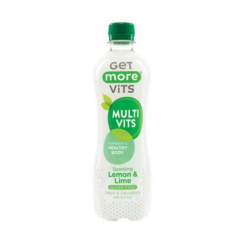 Get More Multivitamins  Sparkling Lemon & Lime  12x500ml Cold Drinks JA8807