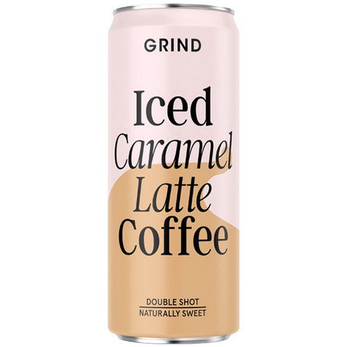 Grind  Canned Coffee  Caramel Latte - 12x250ml Cold Drinks JA8822