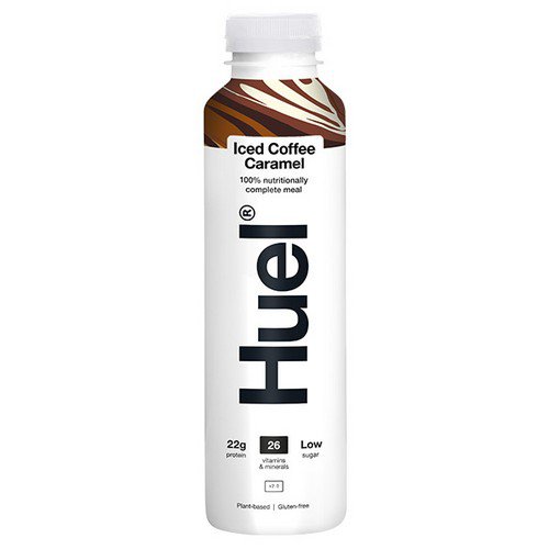 Huel  RTD Iced Coffee Caramel Shake  8x500ml Cold Drinks JA8831