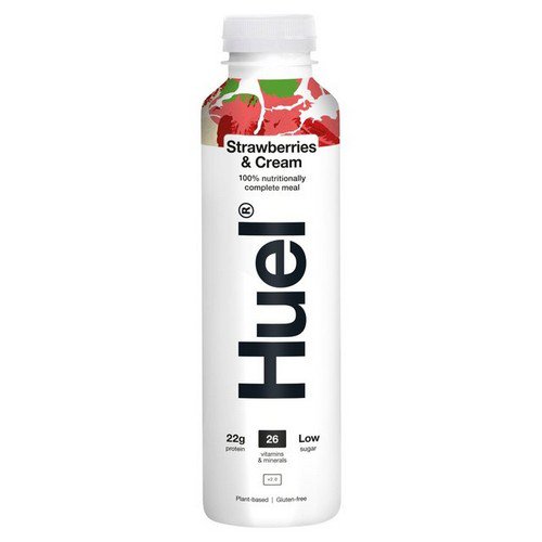 Huel  RTD Strawberries & Cream Shake  8x500ml Cold Drinks JA8833