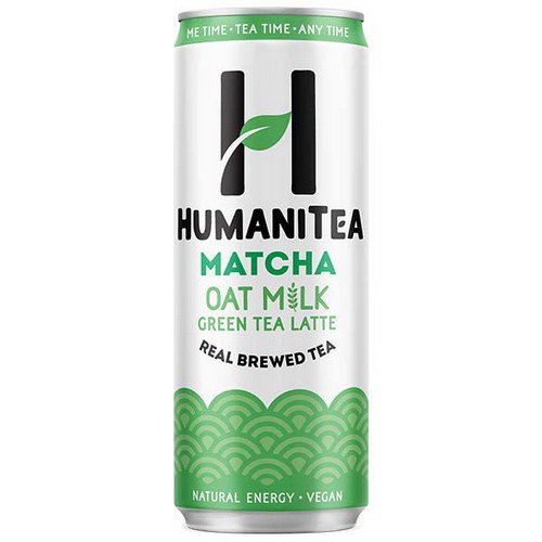 Humani Tea  Matcha Oat Milk Green Tea Latte  12x250ml Cold Drinks JA8835