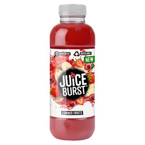 Juice Burst  Summer Fruits  12x500ml Cold Drinks JA8859
