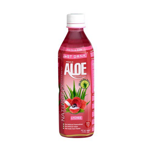 Just Drnk  Aloe Drink  Lychee - 12x500ml Cold Drinks JA8862