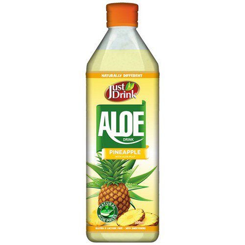 Just Drnk  Aloe Drink  Pineapple - 12x500ml