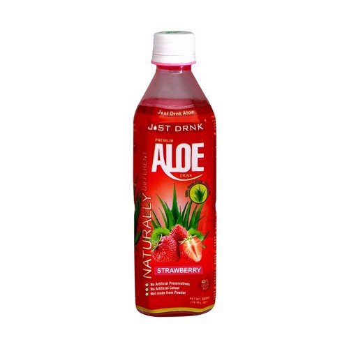 Just Drnk  Aloe Drink  Strawberry - 12x500ml Cold Drinks JA8866