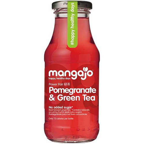 Mangajo  Pomegranate & Green Tea  12x250ml Glass