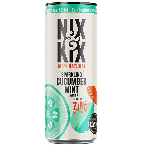 Nix&Kix Can  Cucumber & Mint  24x250ml