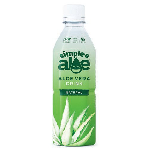 Simplee Aloe  Pet  Aloe Water - With Pulp - 12x500ml