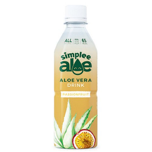 Simplee Aloe  Pet  Passionfruit With Pulp - 12x500ml