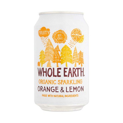 Whole Earth  Organic Oranges & Lemons  24x330ml