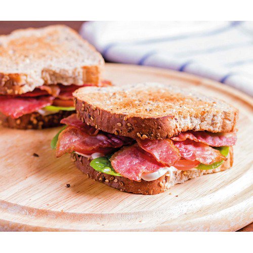 Roasted Cooked Streaky Bacon  1x1kg