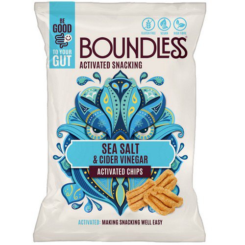 Boundless Chips  Sea Salt & Cider Vinegar  24x23g Food & Groceries JA8994