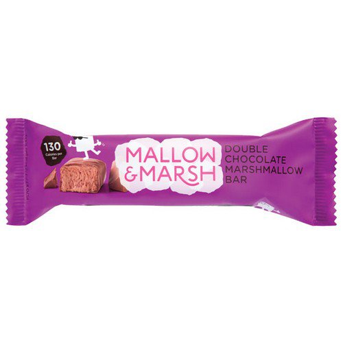 Mallow & Marsh  Double Chocolate Marshmallow Bar  12x35g