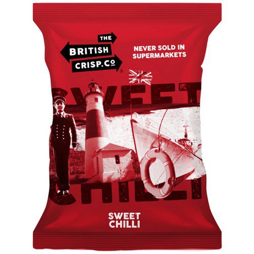 British Crisps  Sweet Chilli  36x40g