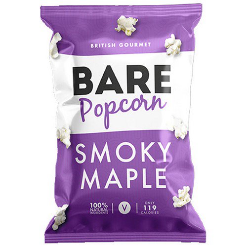 Bare Popcorn  Smoky Maple   18x28g