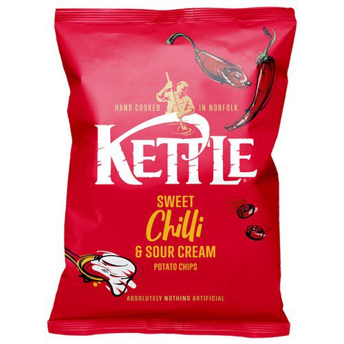 Kettles  Sweet Chilli & Sour Cream  18x40g
