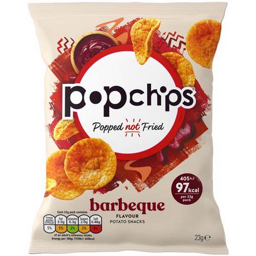 Popchips  BBQ  24x23G Food & Groceries JA9209