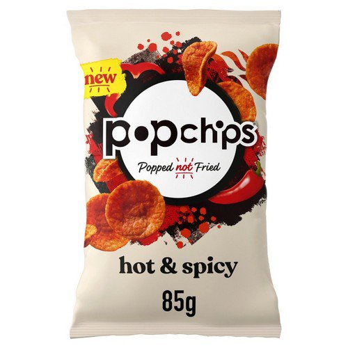 Popchips Hot & Spicy  24x23g