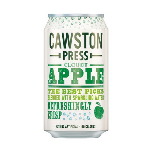 Cawston Press Cans  Cloudy Apple  24x330ml Cold Drinks JA9217