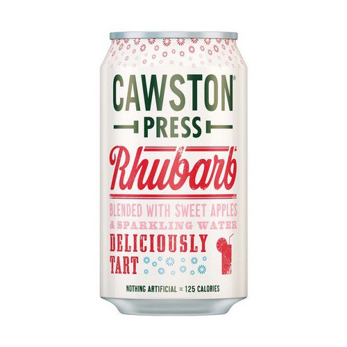 Cawston Press Cans  Rhubarb & Apple  24x330ml