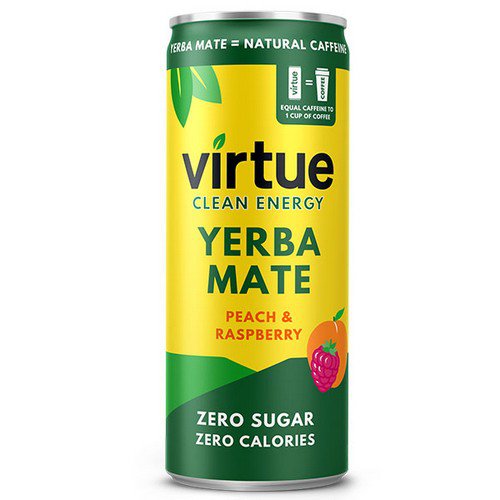 Virtue  Yerba Mate  Peach - 12x250ml
