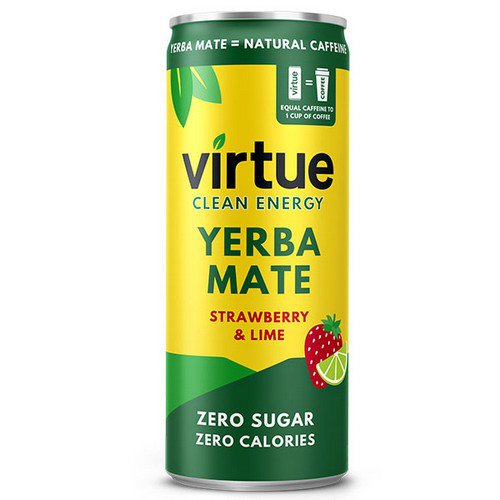 Virtue  Yerba Mate  Strawberry - 12x250ml