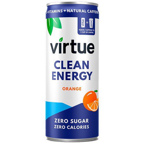 Virtue Clean Energy   Orange  12x250ml