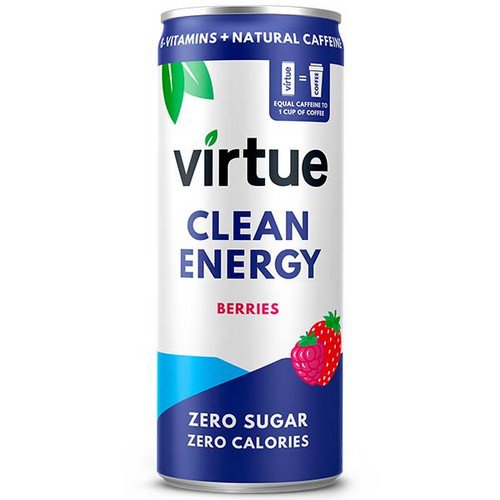 Virtue Clean Energy  Berries  12x250ml