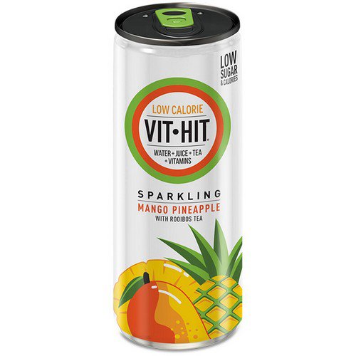 Vit Hit  Cans  Mango Pineapple - 12x330ml Cold Drinks JA9245